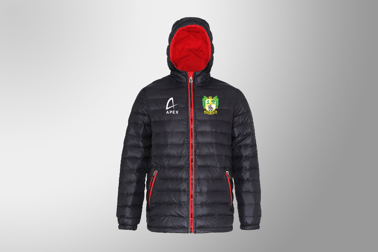 Banwen RFC Black & Red Puffer Jacket (Adult Sizes)