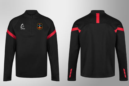 Carmarthen Athletic u13's kinetic 1/4 Zip Midlayer (Junior Sizes)