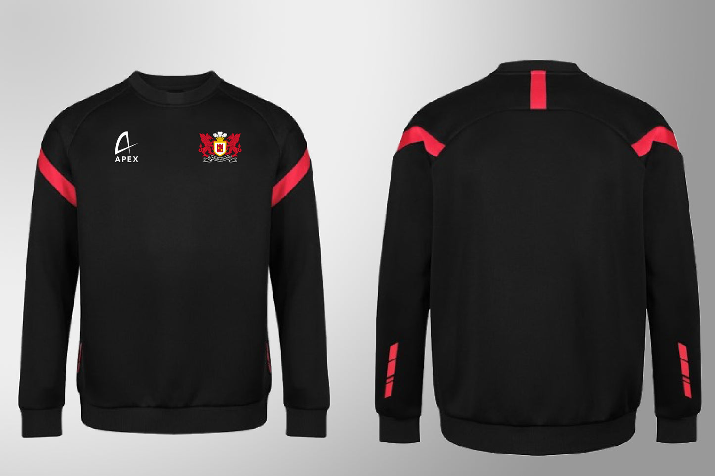 Llangennech RFC u13's kinetic Crew Sweatshirt (Adult Sizes)