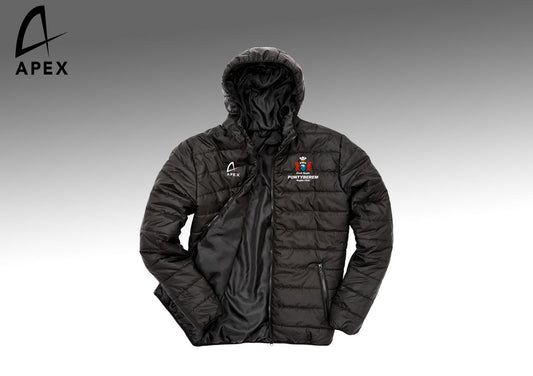 Pontyberem RFC Black Puffer Jacket (Junior Sizes Only)