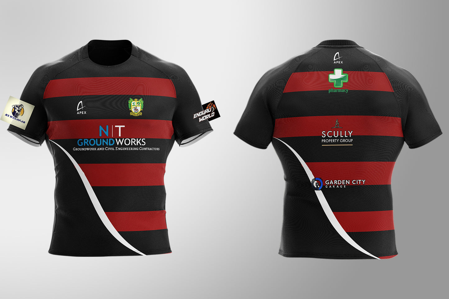 Banwen RFC Home Supporters Jersey (Adult Sizes)